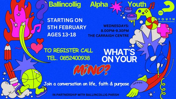 Alpha Youth Sessions Ballincollig 5 Feb 2025