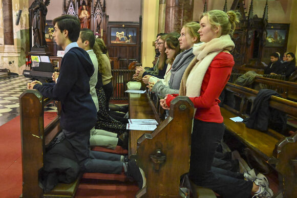 Watch the short video of common postures at Mass here